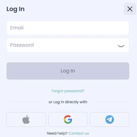 Hoe in te loggen op Booms Bet Casino-account